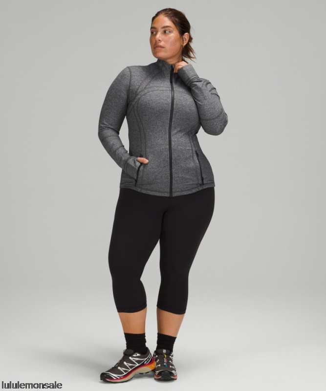 Lululemon Damen DELULU193 | Lululemon Deutschland Schwarz Melierte Jacke Definieren Luon